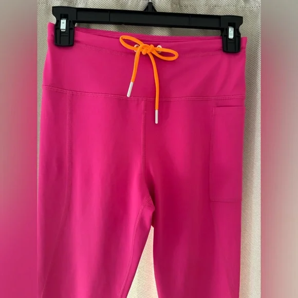 Lilybod Hot Pink Activewear Yoga Gym Athletic Leggings High Rise Size Small - Picture 7 of 11